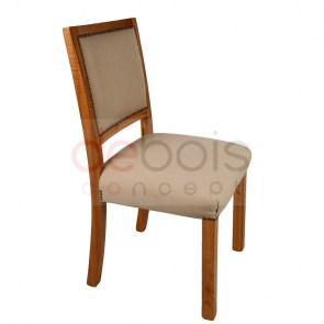 Silla de living comedor tapizada